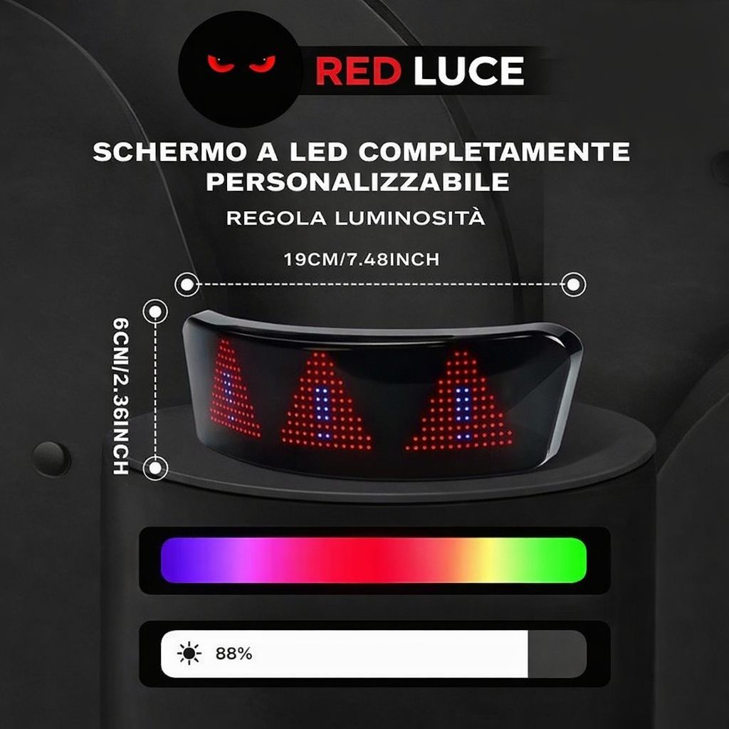 Reduce™ LED Helmet Display
